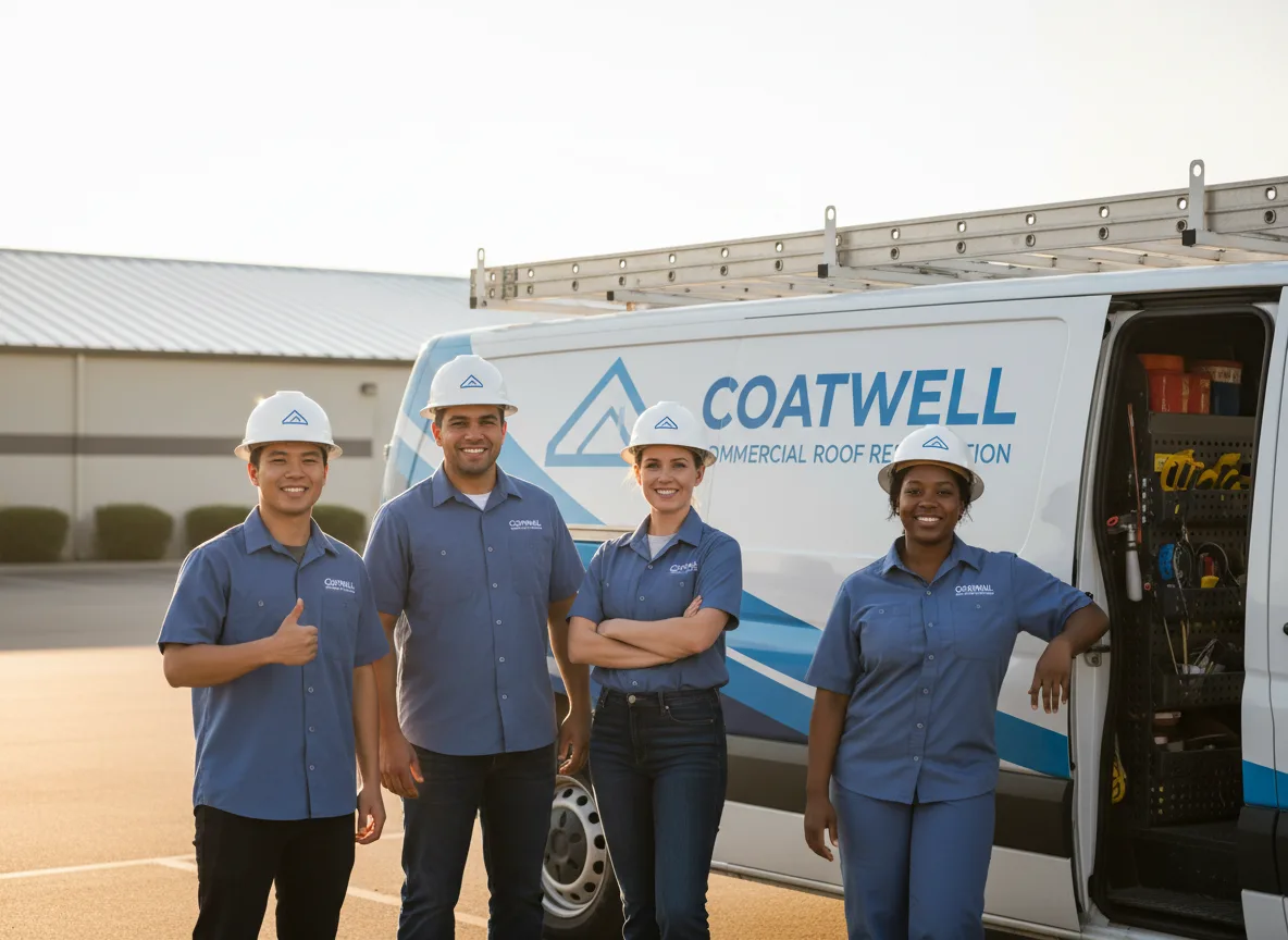 Commercial roof coating company in Elliston, VA